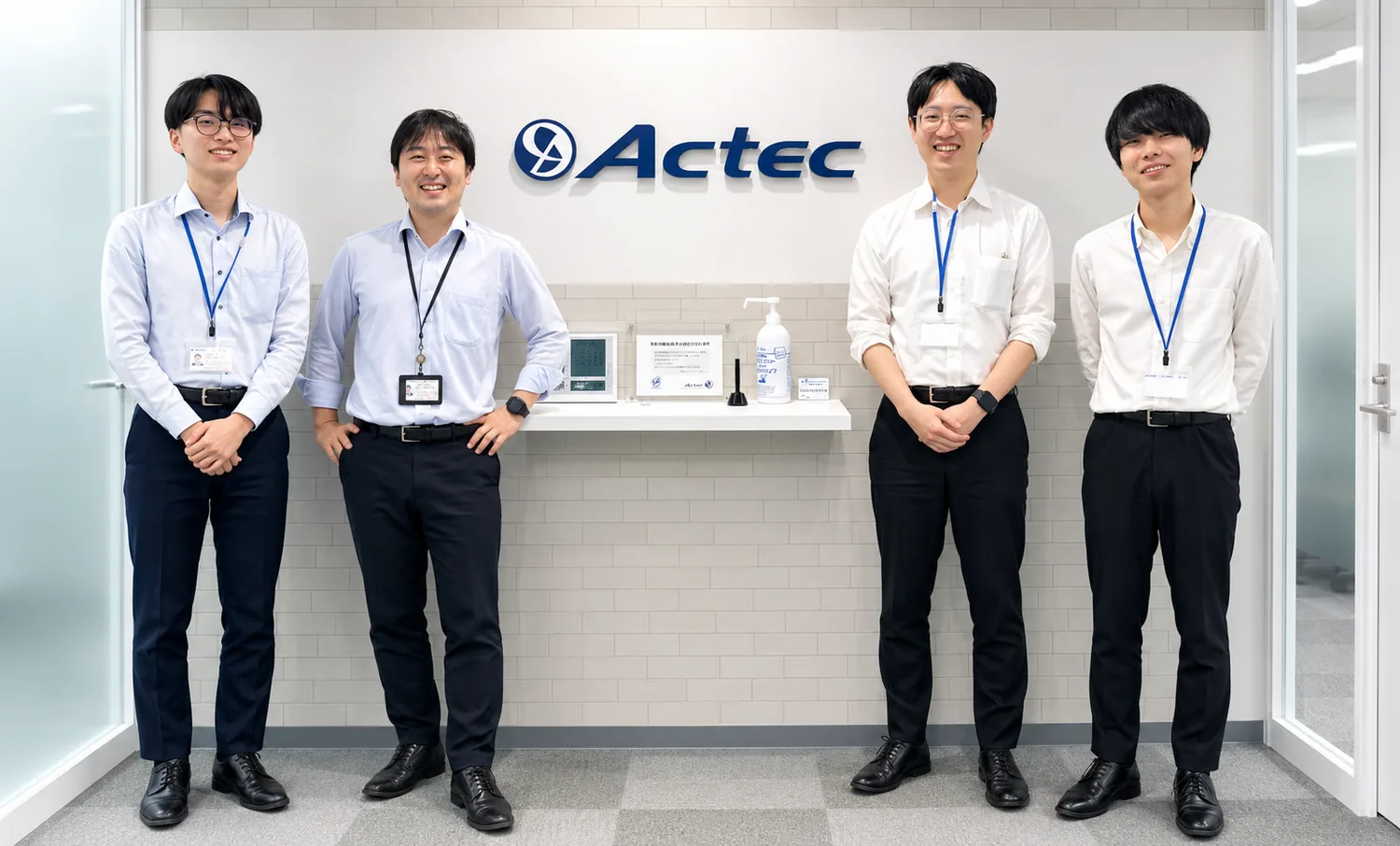 株式会社アクテックのメンバー（大阪・梅田オフィス）